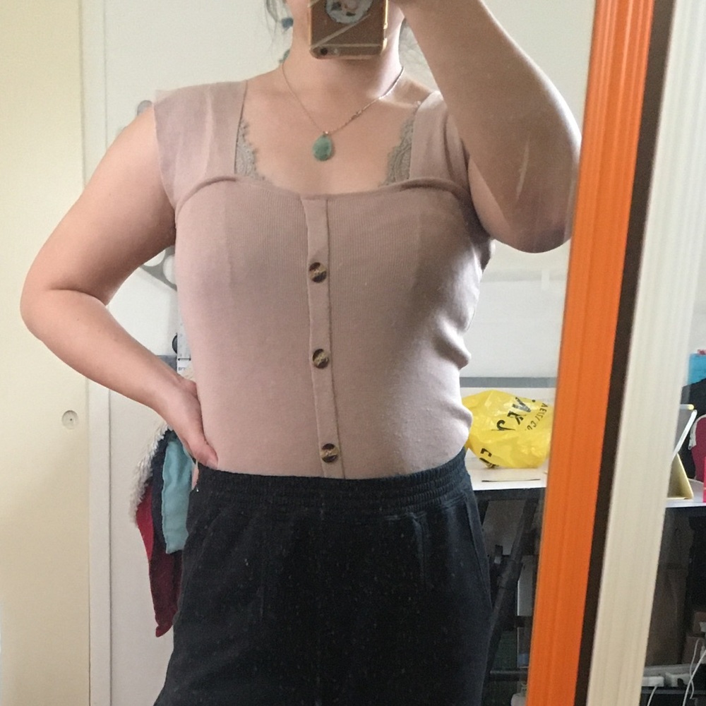 Wide Strap Tank Top